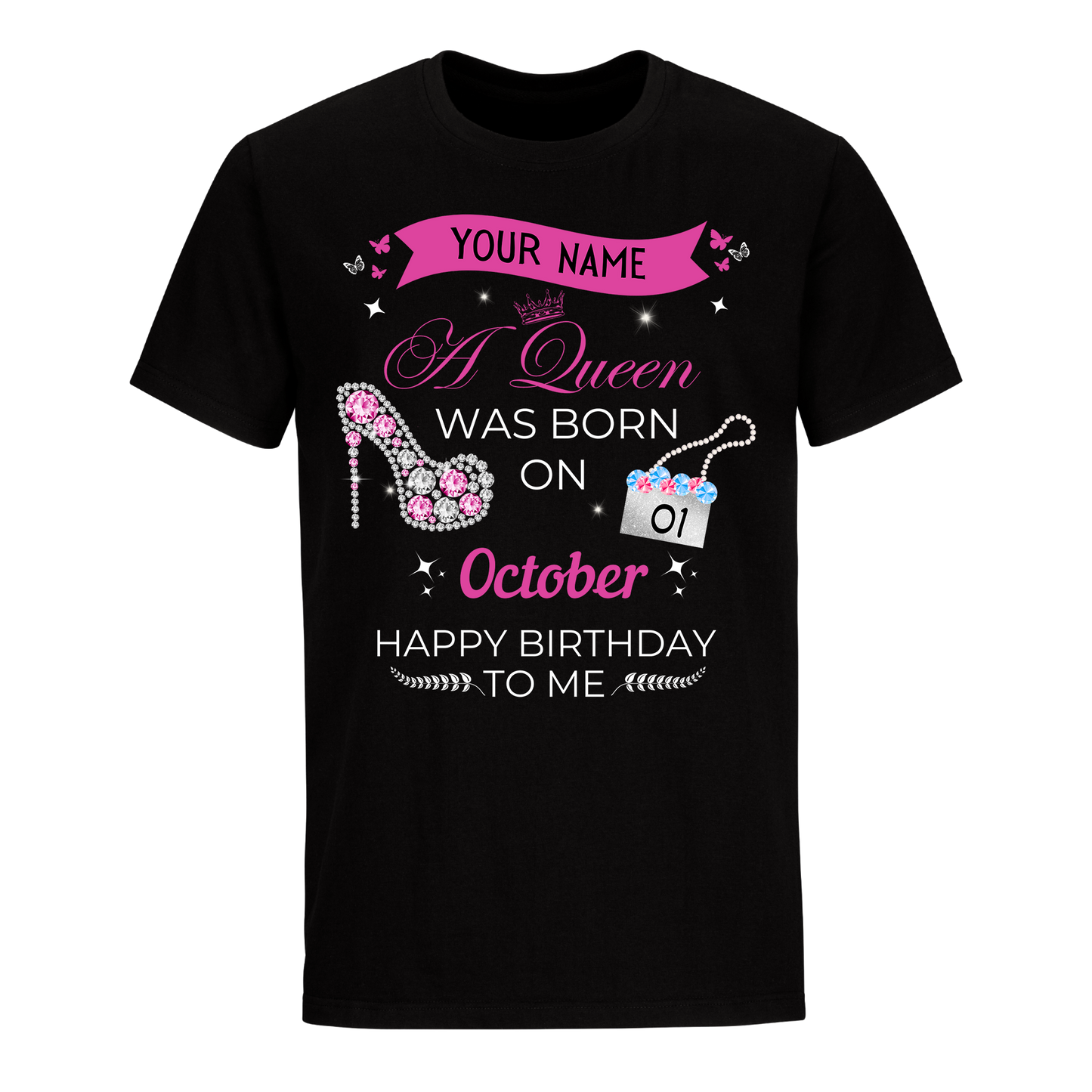 NOVEMBER PERSONALIZABLE QUEEN SHIRT