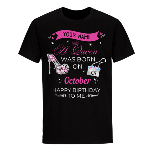 NOVEMBER PERSONALIZABLE QUEEN SHIRT