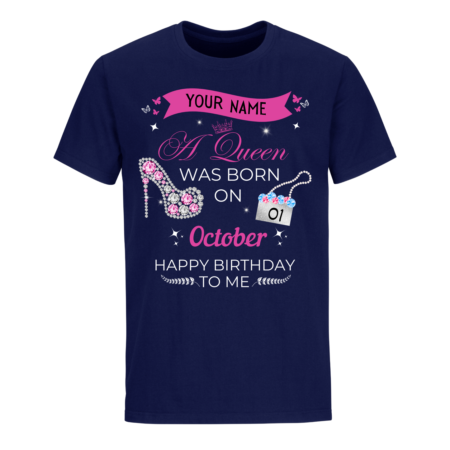 NOVEMBER PERSONALIZABLE QUEEN SHIRT