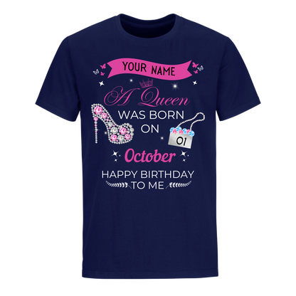 NOVEMBER PERSONALIZABLE QUEEN SHIRT