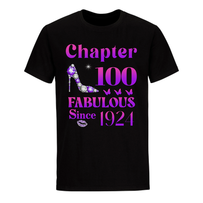 100TH FABULOUS SINCE 1924 UNISEX SHIRT