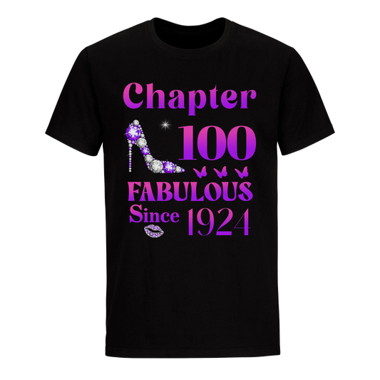 100TH FABULOUS SINCE 1924 UNISEX SHIRT