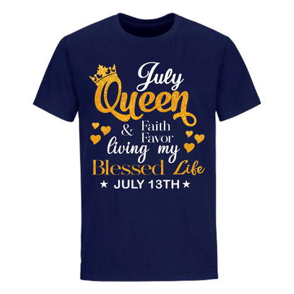 JULY 13 QUEEN FAITH AND FAVOUR