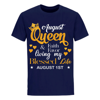 AUGUST 01 QUEEN FAITH AND FAVOUR