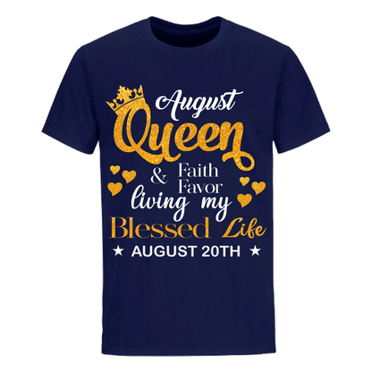 AUGUST 20 QUEEN FAITH AND FAVOUR