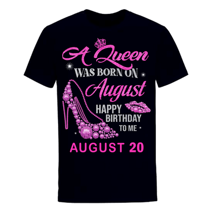 QUEEN 20TH AUGUST