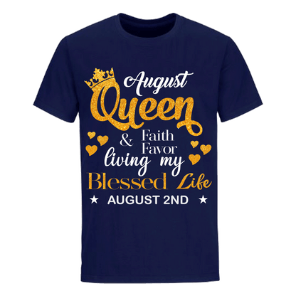 AUGUST 02 QUEEN FAITH AND FAVOUR