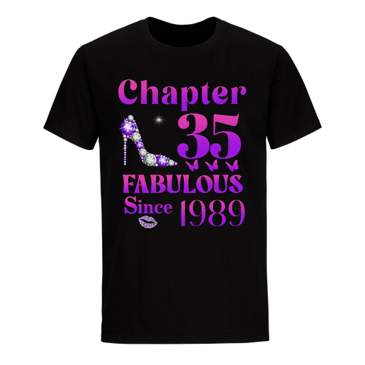 35 FABULOUS SINCE 1989 UNISEX SHIRT