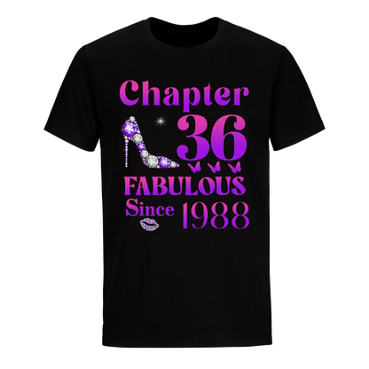 36 FABULOUS SINCE 1988 UNISEX SHIRT