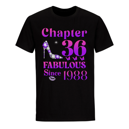 36 FABULOUS SINCE 1988 UNISEX SHIRT