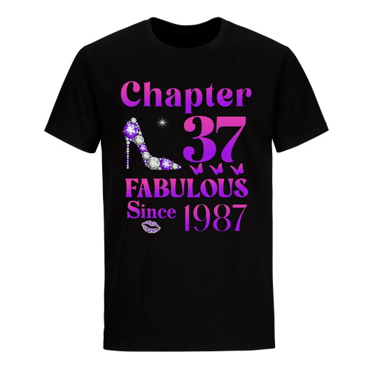 37 FABULOUS SINCE 1987 UNISEX SHIRT