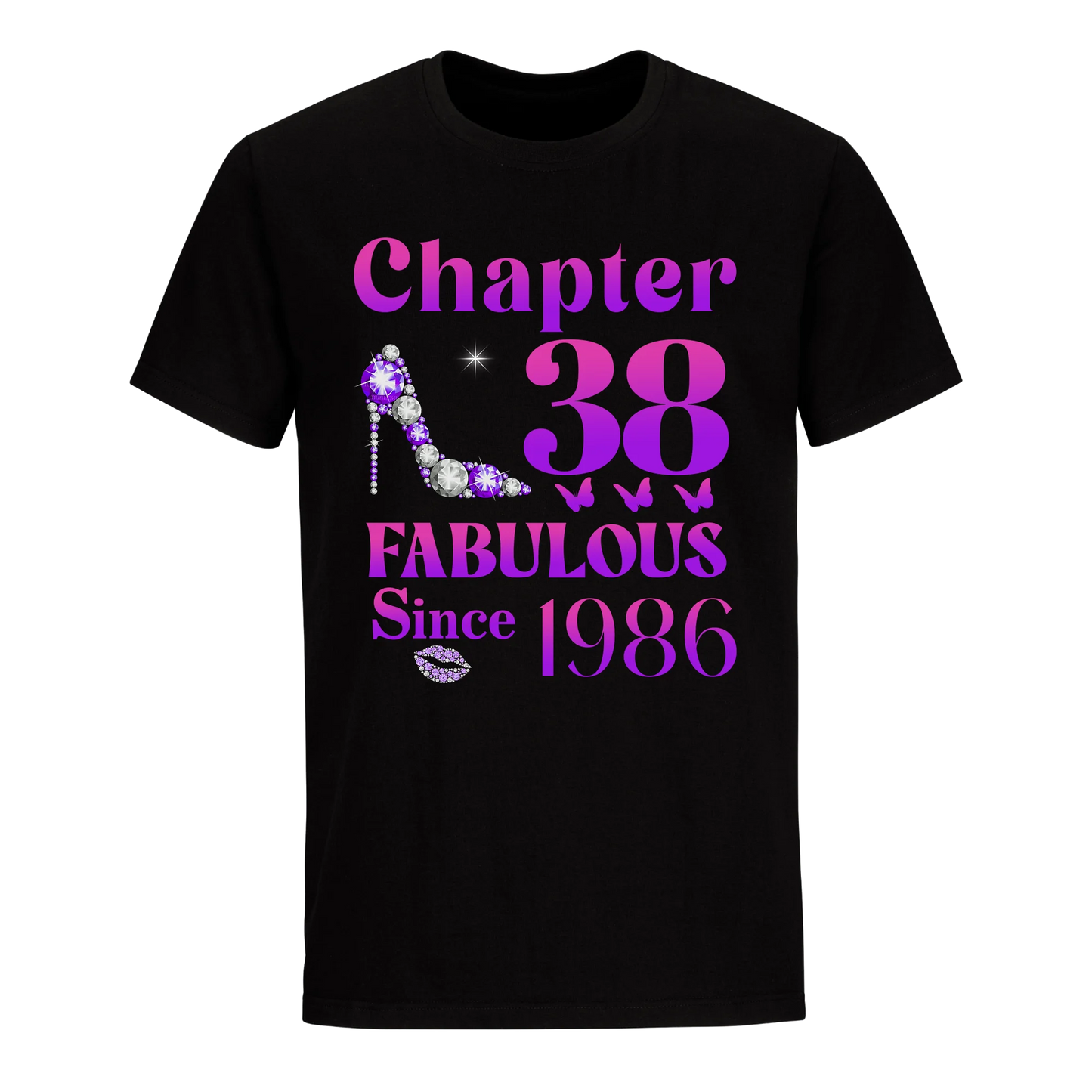 38 FABULOUS SINCE 1986 UNISEX SHIRT