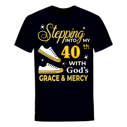 40TH GOD'S GRACE & MERCY UNISEX SHIRT