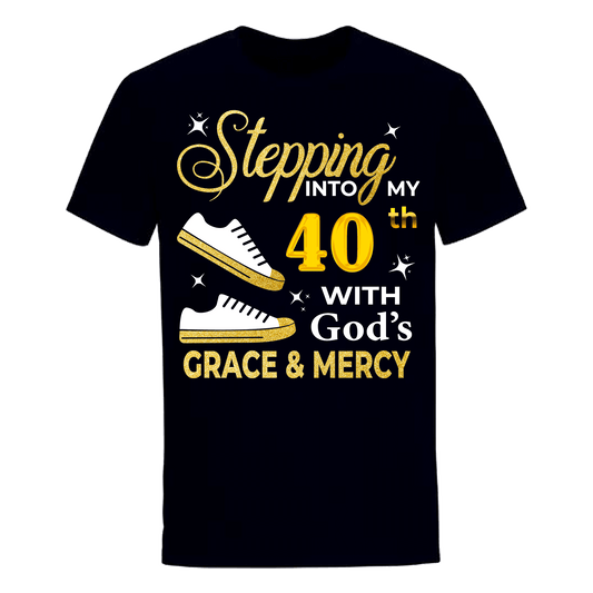 40TH GOD'S GRACE & MERCY UNISEX SHIRT