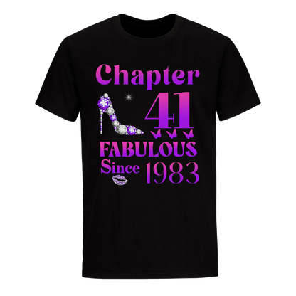 41ST FABULOUS SINCE 1983 UNISEX SHIRT