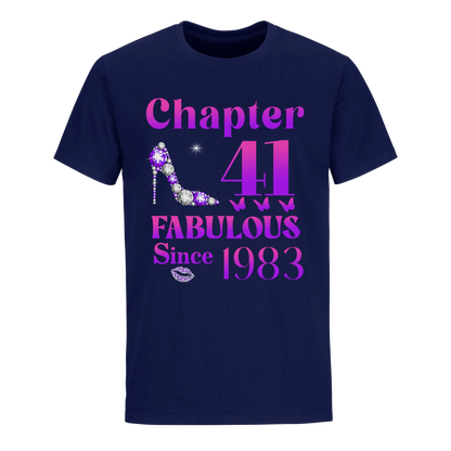 41ST FABULOUS SINCE 1983 UNISEX SHIRT