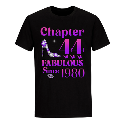 44 FABULOUS SINCE 1980 UNISEX SHIRT