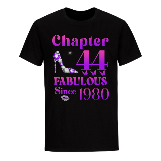 44 FABULOUS SINCE 1980 UNISEX SHIRT