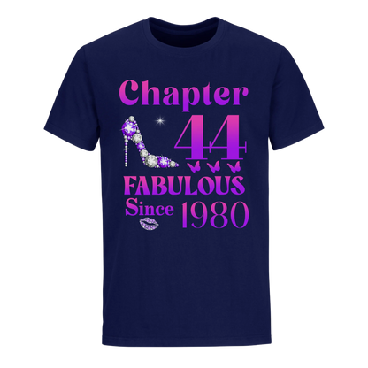 44 FABULOUS SINCE 1980 UNISEX SHIRT