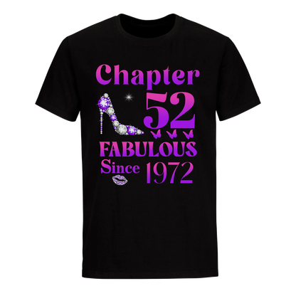 52 FABULOUS SINCE 1972 UNISEX SHIRT