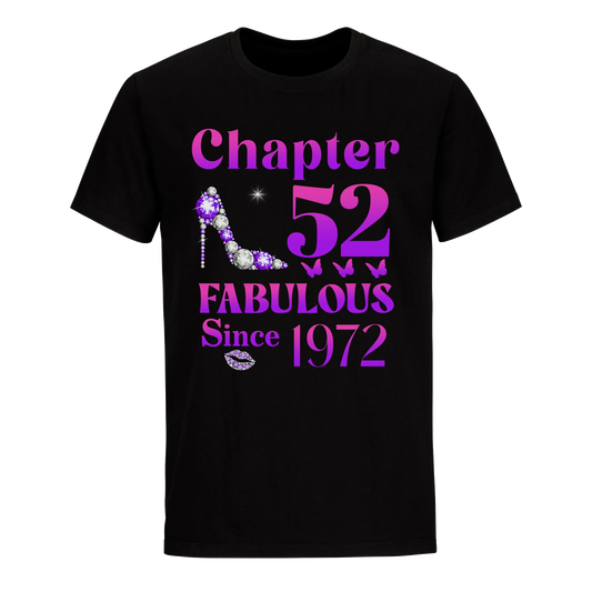 52 FABULOUS SINCE 1972 UNISEX SHIRT