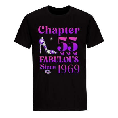 55 FABULOUS SINCE 1969 UNISEX SHIRT