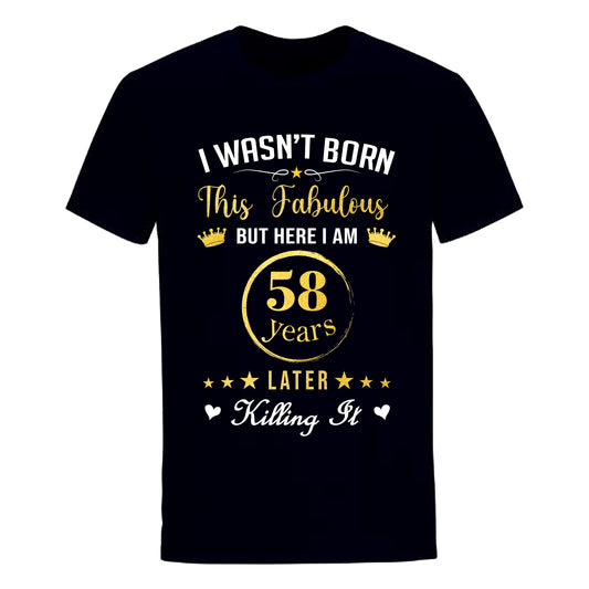 FABULOUS 58 UNISEX SHIRT