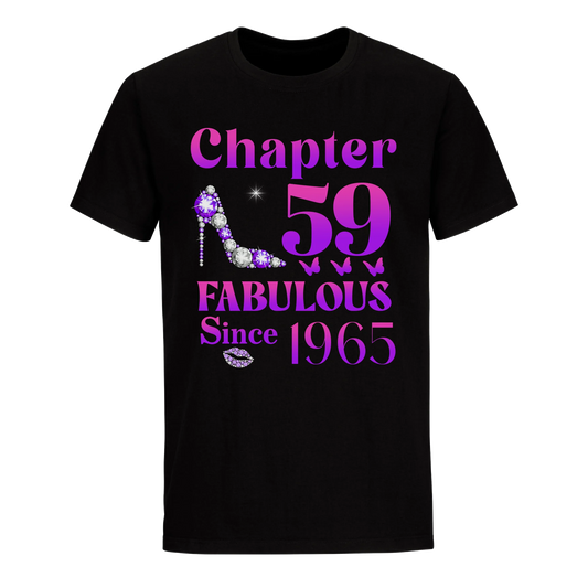 59 FABULOUS SINCE 1965 UNISEX SHIRT