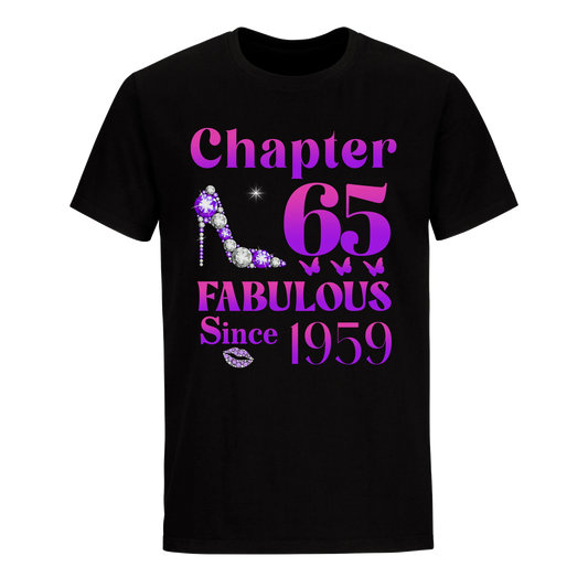 65 FABULOUS SINCE 1959 UNISEX SHIRT