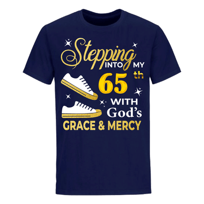 65TH GOD'S GRACE & MERCY UNISEX SHIRT