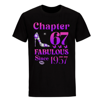 67 FABULOUS SINCE 1957 UNISEX SHIRT