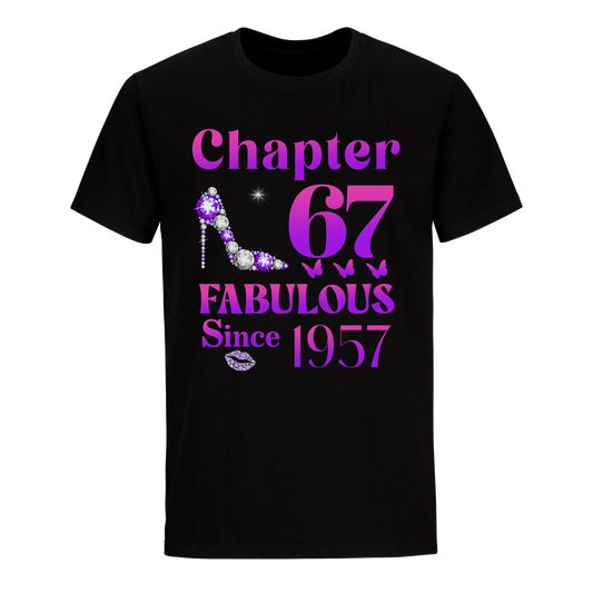 67 FABULOUS SINCE 1957 UNISEX SHIRT