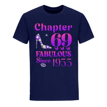 69TH FABULOUS SINCE 1955 UNISEX SHIRT