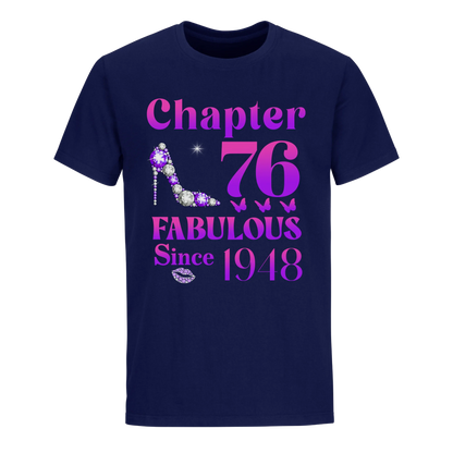 76 FABULOUS SINCE 1948 UNISEX SHIRT