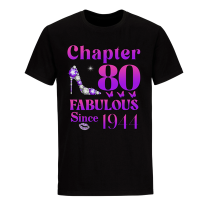 80 FABULOUS SINCE 1944 UNISEX SHIRT