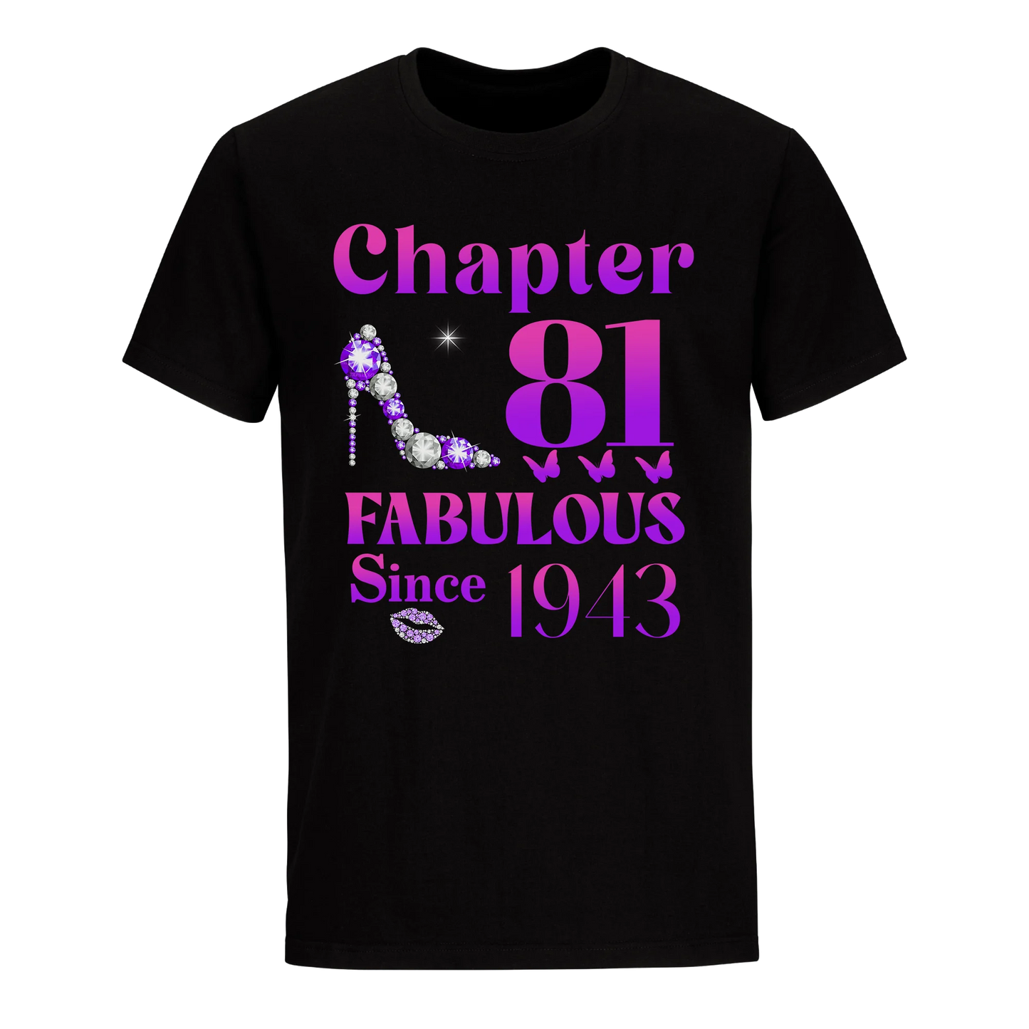 81 FABULOUS SINCE 1943 UNISEX SHIRT