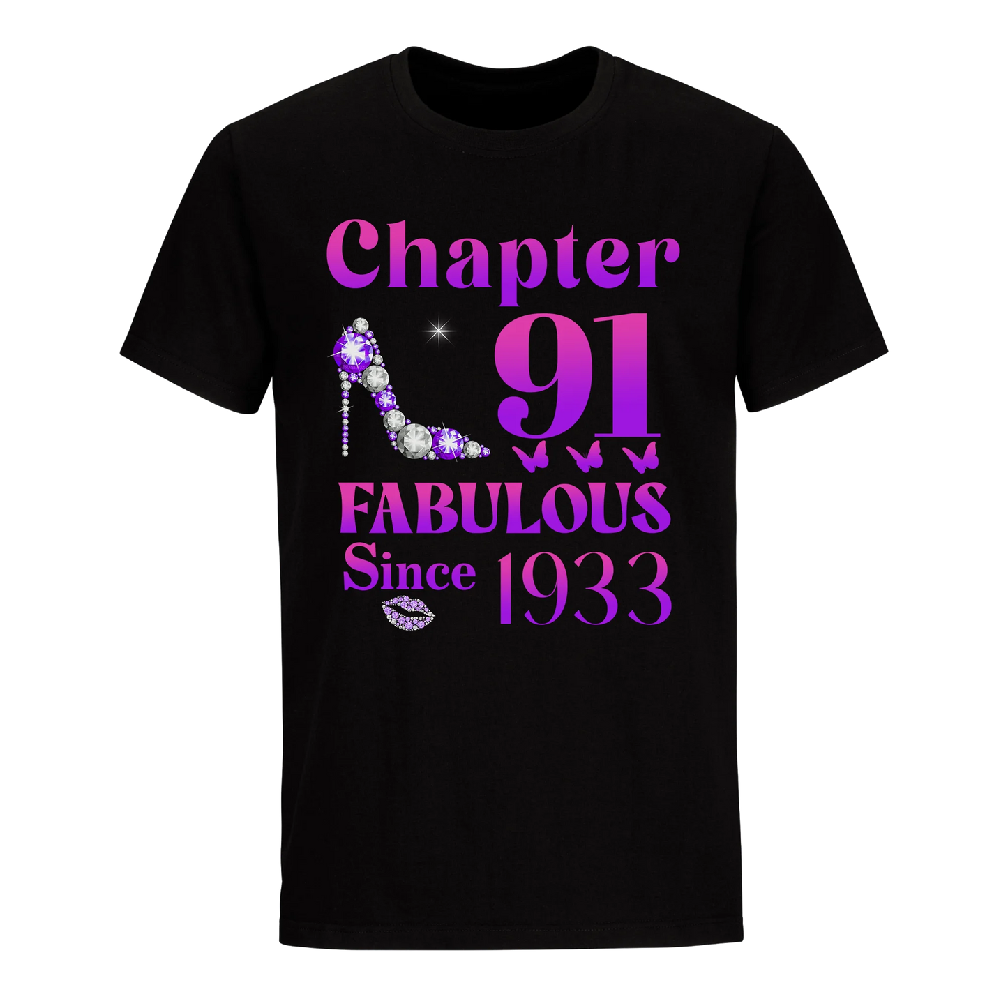 91 FABULOUS SINCE 1933 UNISEX SHIRT