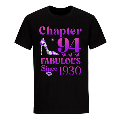 94 FABULOUS SINCE 1930 UNISEX SHIRT