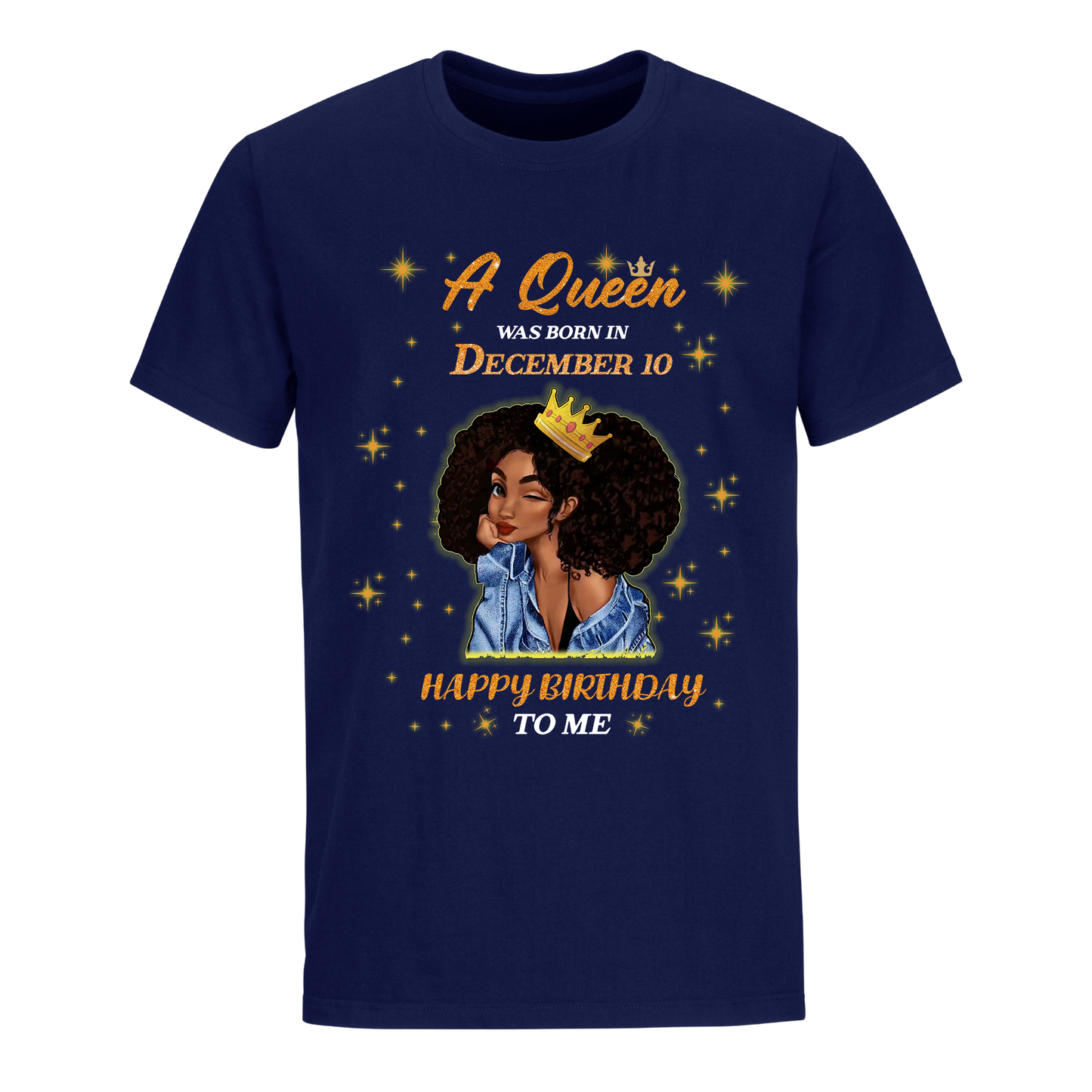 QUEEN WAS BORN IN DECEMBER 10 UNISEX SHIRT