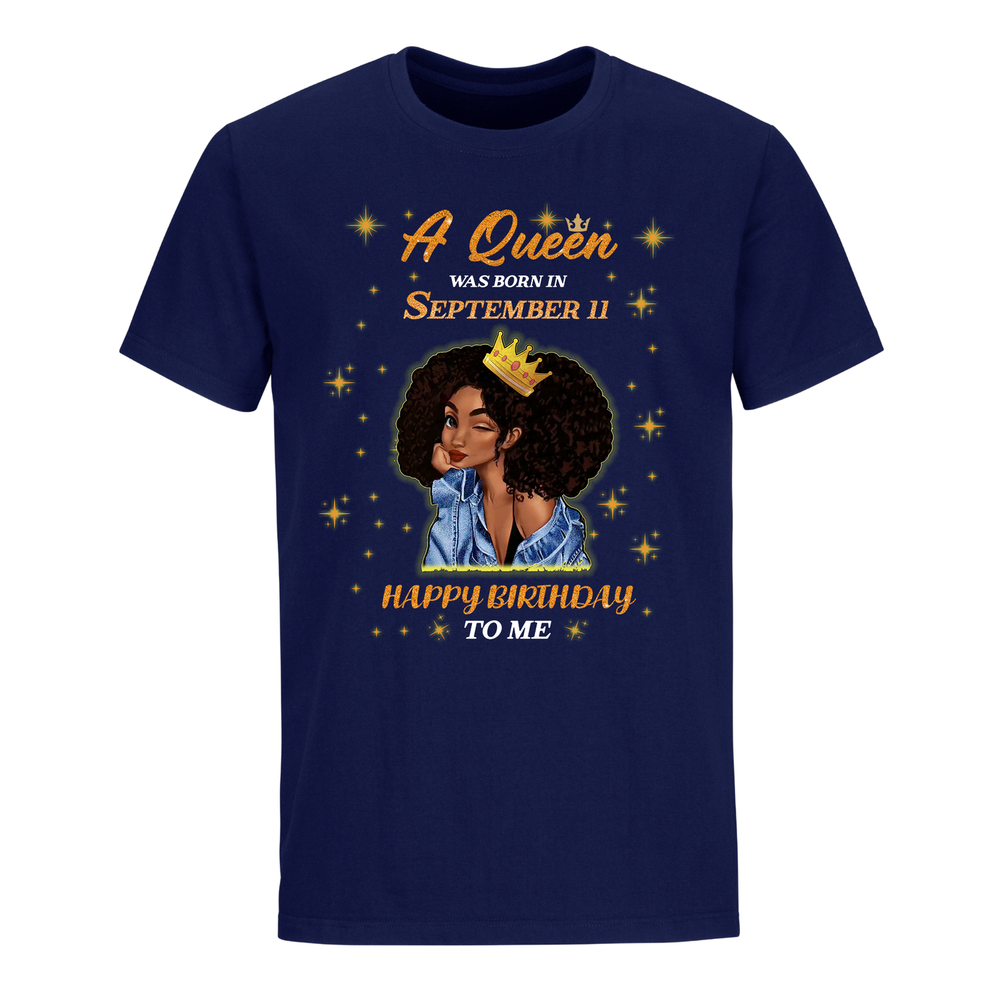 QUEEN WAS BORN IN SEPTEMBER 11 UNISEX SHIRT