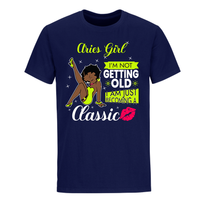 ARIES GIRL CLASSIC GREEN SHIRT