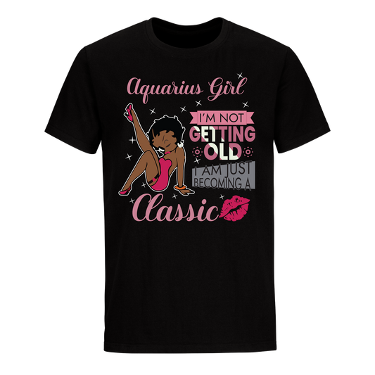 AQUARIUS GIRL CLASSIC PINK SHIRT