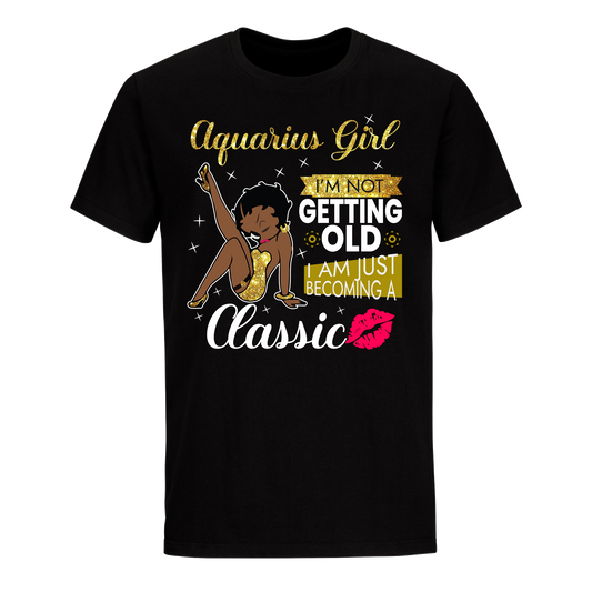 AQUARIUS GIRL CLASSIC GOLD SHIRT