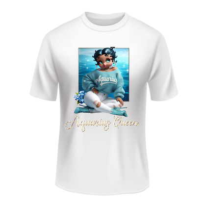 AQUARIUS QUEEN ZOD SUNSIGN UNISEX SHIRT