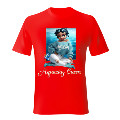 AQUARIUS QUEEN ZOD SUNSIGN UNISEX SHIRT