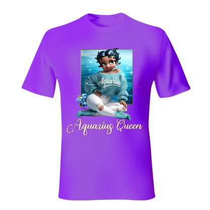 AQUARIUS QUEEN ZOD SUNSIGN UNISEX SHIRT