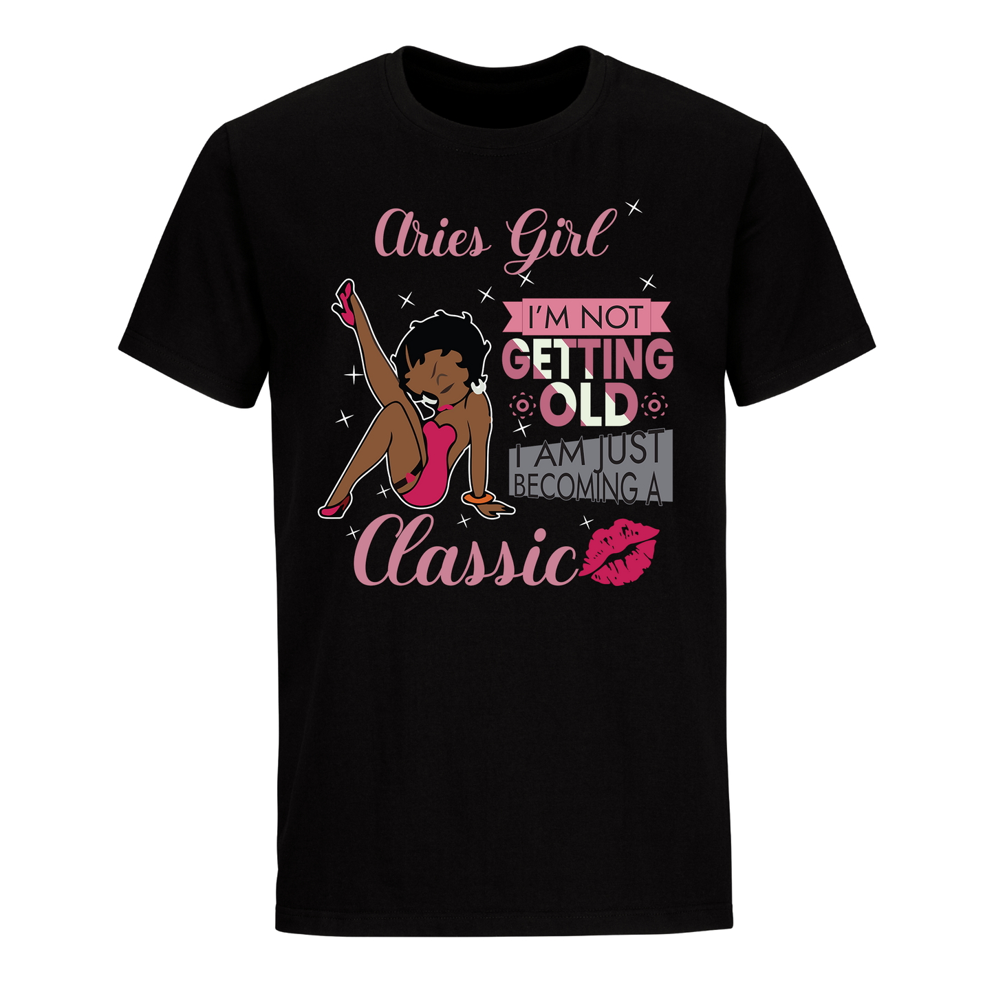 ARIES GIRL CLASSIC PINK SHIRT