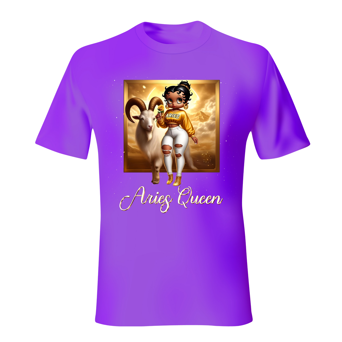 ARIES QUEEN ZOD SUNSIGN UNISEX SHIRT