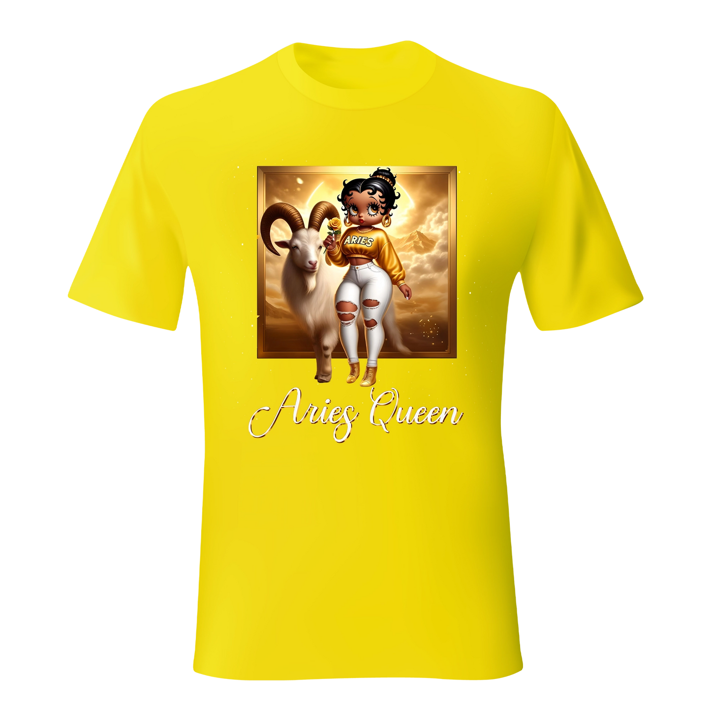 ARIES QUEEN ZOD SUNSIGN UNISEX SHIRT