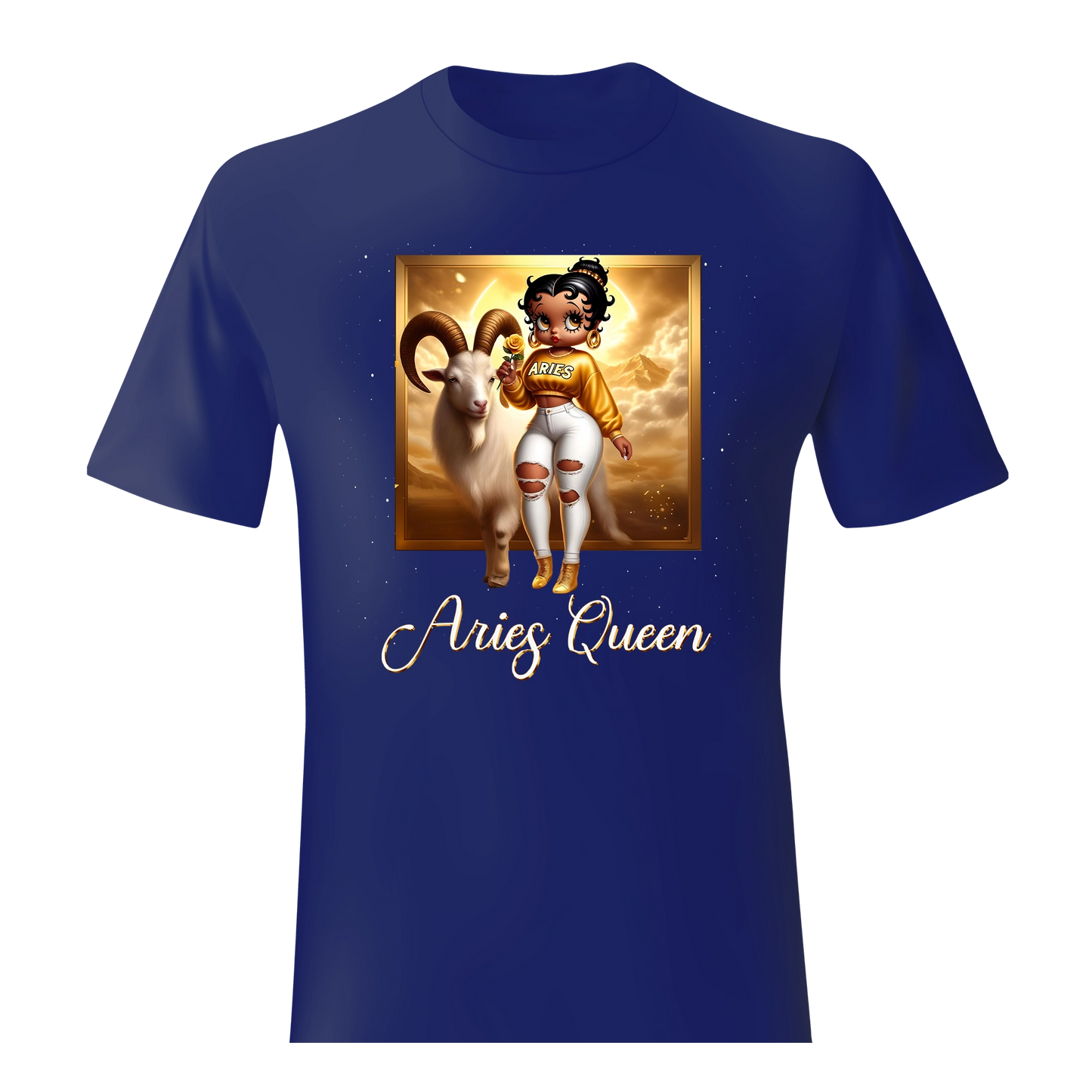 ARIES QUEEN ZOD SUNSIGN UNISEX SHIRT